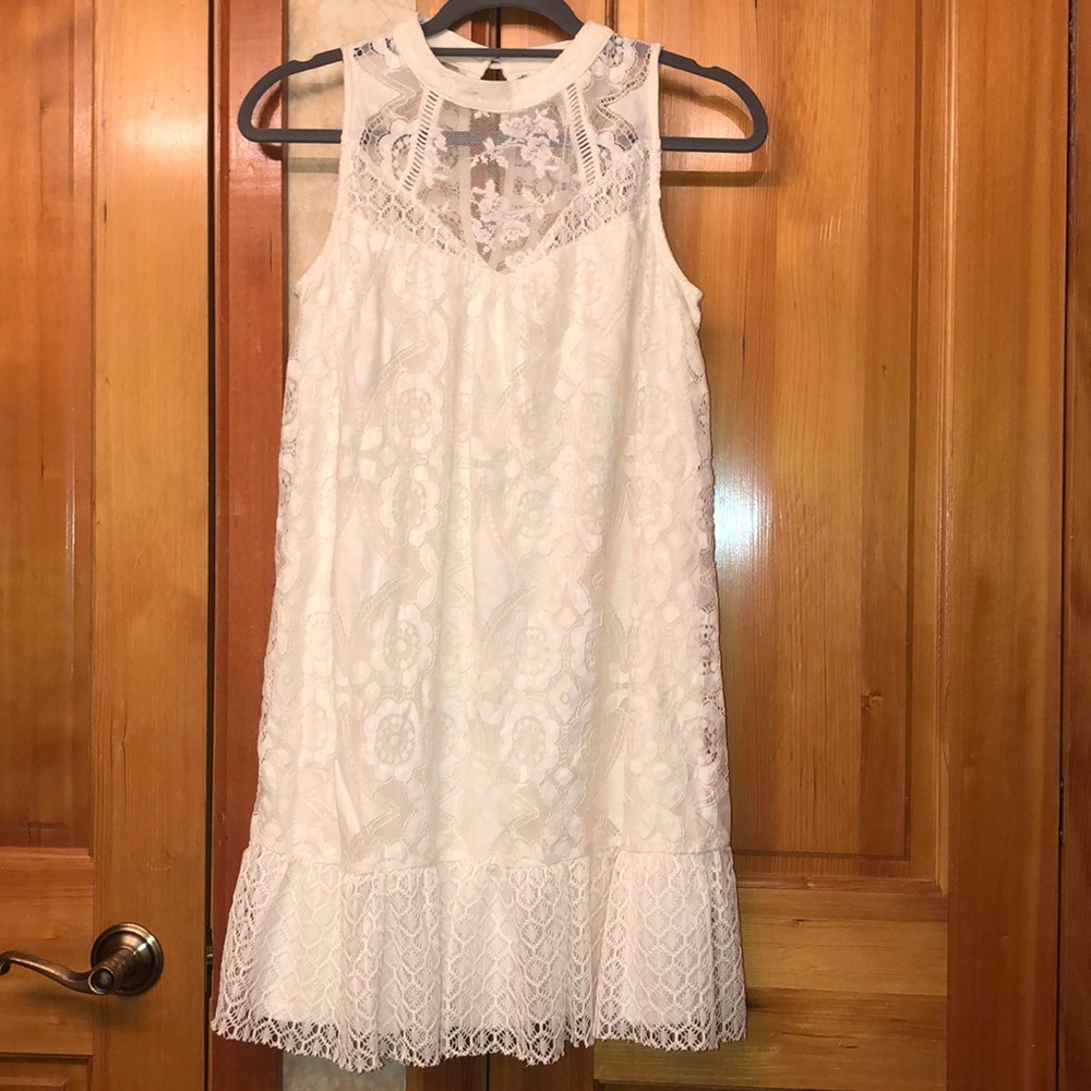 Cream dress